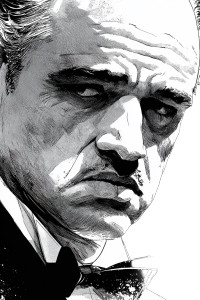 Marlon Brando Poster Vinyl Car Decal Sticker – Waterproof & UV-Resistant 4.4