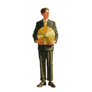 Solmax Cymbal Man Vinyl Car Decal Sticker – Waterproof & UV-Resistant 6.826666666666667"