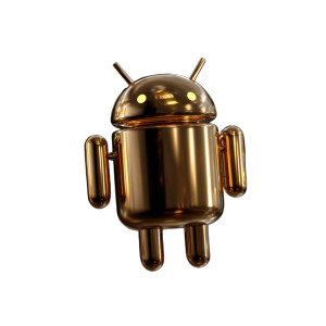 Golden Android Robots Vinyl Car Decal Sticker – Waterproof & UV-Resistant 6.826666666666667" Golden Android Robots Vinyl Car Decal Sticker – Waterproof & UV-Resistant 6.826666666666667"