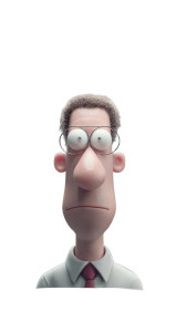 Real-Life Dilbert Vinyl Car Decal Sticker – Waterproof & UV-Resistant 9.706666666666667"