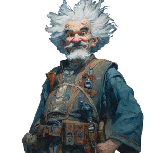 Gnomish Artificer Portrait Vinyl Car Decal Sticker – Waterproof & UV-Resistant 3.4133333333333336" Gnomish Artificer Portrait Vinyl Car Decal Sticker – Waterproof & UV-Resistant 3.4133333333333336"