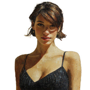 French Woman Portrait V13 Vinyl Car Decal Sticker – Waterproof & UV-Resistant 3.4133333333333336" French Woman Portrait V13 Vinyl Car Decal Sticker – Waterproof & UV-Resistant 3.4133333333333336"