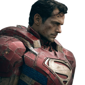 Superman In Armor Vinyl Car Decal Sticker – Waterproof & UV-Resistant 3.4133333333333336"