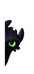 Toothless Peeking Vinyl Car Decal Sticker – Waterproof & UV-Resistant 5.333333333333333"
