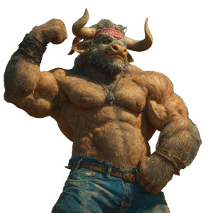 Muscular Minotaur Cowboy V4 Vinyl Car Decal Sticker – Waterproof & UV-Resistant 3.4133333333333336" Muscular Minotaur Cowboy V4 Vinyl Car Decal Sticker – Waterproof & UV-Resistant 3.4133333333333336"