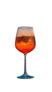 Aperol Spritz Glass Vinyl Car Decal Sticker – Waterproof & UV-Resistant 9.706666666666667"