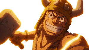 Viking Usopp Vinyl Car Decal Sticker – Waterproof & UV-Resistant 2.72"