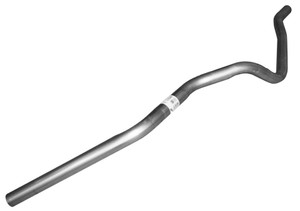 Aluminized Steel 2-1/2 Inch Exhaust Tail Pipe | Quick-Fit Design | Easy Bending & Welding