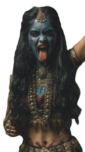 Goddess Kali V8 Vinyl Car Decal Sticker – Waterproof & UV-Resistant 9.706666666666667"