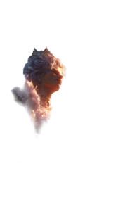 Flamboyant Sorceress Portrait Vinyl Car Decal Sticker – Waterproof & UV-Resistant 9.706666666666667"