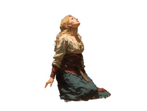 Penitent Magdalene Vinyl Car Decal Sticker – Waterproof & UV-Resistant 3.0933333333333333"