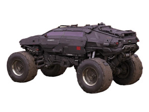 Cyberpunk Combat Vehicle Vinyl Car Decal Sticker – Waterproof & UV-Resistant 3.0933333333333333"