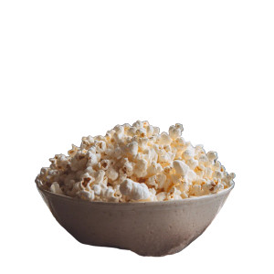 Big Popcorn Bowl Vinyl Car Decal Sticker – Waterproof & UV-Resistant 6.826666666666667"