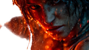 Tomb Raider Portrait V2 Vinyl Car Decal Sticker – Waterproof & UV-Resistant 2.72"