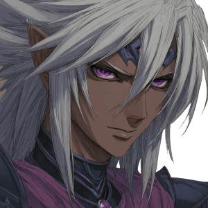 Dark Elf Maximillion Vinyl Car Decal Sticker – Waterproof & UV-Resistant 3.4133333333333336"