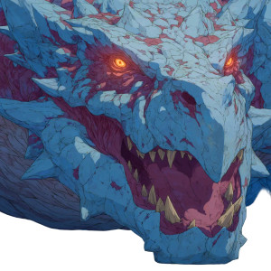 Mythological Salamander Newt Vinyl Car Decal Sticker – Waterproof & UV-Resistant 3.4133333333333336"