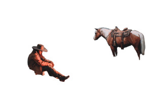Cowboy Campfire Rest Vinyl Car Decal Sticker – Waterproof & UV-Resistant 5.97333333333333