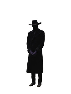 Mysterious Cowboy V3 Vinyl Car Decal Sticker – Waterproof & UV-Resistant 4.1066666666666665"