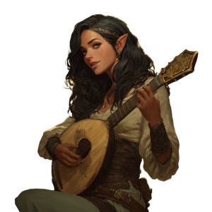 Half Elf Bard V3 Vinyl Car Decal Sticker – Waterproof & UV-Resistant 3.4133333333333336" Half Elf Bard V3 Vinyl Car Decal Sticker – Waterproof & UV-Resistant 3.4133333333333336"