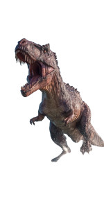 Giant Dinosaur Leap Vinyl Car Decal Sticker – Waterproof & UV-Resistant 10.2