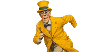 Sly Escape Artist Vinyl Car Decal Sticker – Waterproof & UV-Resistant 5.4