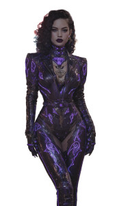 Cyberpunk Beauty Portrait V3 Vinyl Car Decal Sticker – Waterproof & UV-Resistant 4.8533333333333335"