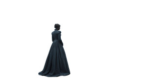 Ghostly Lady Vinyl Car Decal Sticker – Waterproof & UV-Resistant 2.72"