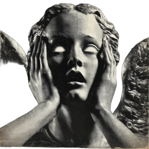 Gothic Angel Album Vinyl Car Decal Sticker – Waterproof & UV-Resistant 3.4133333333333336"