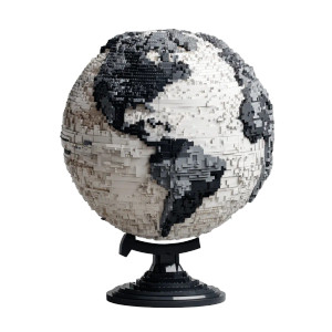 Lego Earth Globe Vinyl Car Decal Sticker – Waterproof & UV-Resistant 3.4133333333333336" Lego Earth Globe Vinyl Car Decal Sticker – Waterproof & UV-Resistant 3.4133333333333336"