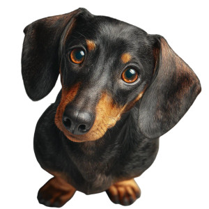 Miniature Dachshund Vinyl Car Decal Sticker – Waterproof & UV-Resistant 6.826666666666667"