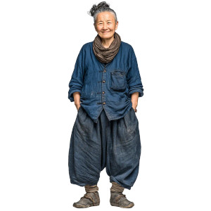 1950S Chinese Grandma Vinyl Car Decal Sticker – Waterproof & UV-Resistant 3.4133333333333336" 1950S Chinese Grandma Vinyl Car Decal Sticker – Waterproof & UV-Resistant 3.4133333333333336"