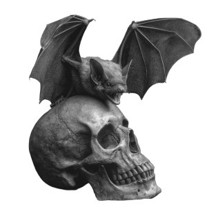 Angry Bat Skull Vinyl Car Decal Sticker – Waterproof & UV-Resistant 3.4133333333333336"