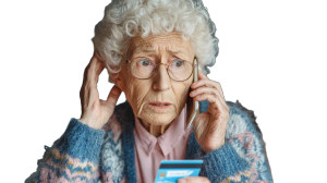 Worried Elderly Woman V3 Vinyl Car Decal Sticker – Waterproof & UV-Resistant 2.72" Worried Elderly Woman V3 Vinyl Car Decal Sticker – Waterproof & UV-Resistant 2.72"