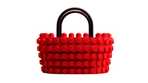 Red Block Basket Vinyl Car Decal Sticker – Waterproof & UV-Resistant 5.4