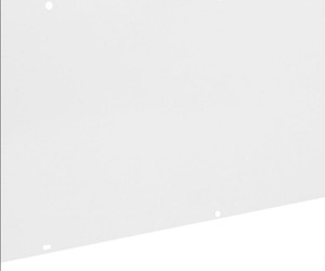 Sturdy 28" Van Shelving Back Panel | Prevents Falling Items | Adds Stability & Style | Weather Guard