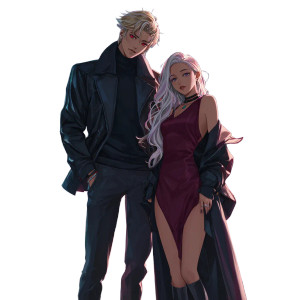 Stylish Vampire Couple Vinyl Car Decal Sticker – Waterproof & UV-Resistant 3.4133333333333336" Stylish Vampire Couple Vinyl Car Decal Sticker – Waterproof & UV-Resistant 3.4133333333333336"