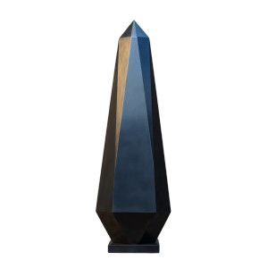 Black Metal Obelisk Vinyl Car Decal Sticker – Waterproof & UV-Resistant 3.4133333333333336"
