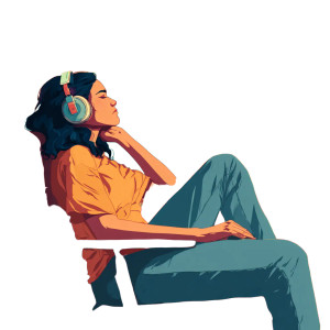 Music Lounge Moment Vinyl Car Decal Sticker – Waterproof & UV-Resistant 3.4133333333333336"