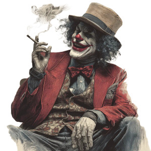 Gangster Clown Laughing Vinyl Car Decal Sticker – Waterproof & UV-Resistant 3.4133333333333336" Gangster Clown Laughing Vinyl Car Decal Sticker – Waterproof & UV-Resistant 3.4133333333333336"