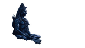 Obsidian Shiva Vinyl Car Decal Sticker – Waterproof & UV-Resistant 2.72"