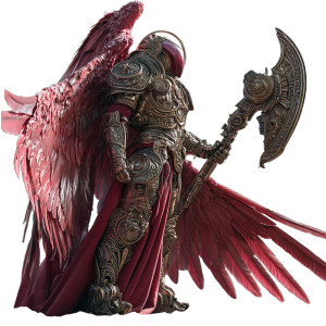 Fallen Angel Rise Vinyl Car Decal Sticker – Waterproof & UV-Resistant 3.4133333333333336"