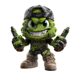 Motocross Monster Mascot Vinyl Car Decal Sticker – Waterproof & UV-Resistant 3.4133333333333336" Motocross Monster Mascot Vinyl Car Decal Sticker – Waterproof & UV-Resistant 3.4133333333333336"