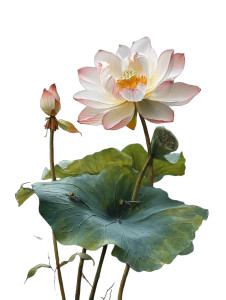 Blooming Lotus Harmony Vinyl Car Decal Sticker – Waterproof & UV-Resistant 4.1066666666666665"