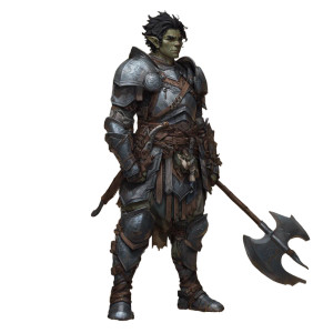 Young Half-Orc Warrior Vinyl Car Decal Sticker – Waterproof & UV-Resistant 3.4133333333333336" Young Half-Orc Warrior Vinyl Car Decal Sticker – Waterproof & UV-Resistant 3.4133333333333336"