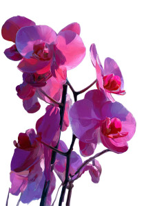 Bright Pink Orchid V2 Vinyl Car Decal Sticker – Waterproof & UV-Resistant 4.373333333333333" Bright Pink Orchid V2 Vinyl Car Decal Sticker – Waterproof & UV-Resistant 4.373333333333333"