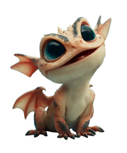 Baby Dragon V11 Vinyl Car Decal Sticker – Waterproof & UV-Resistant 8.0"