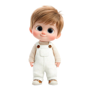 Cute Baby Overall Vinyl Car Decal Sticker – Waterproof & UV-Resistant 3.4133333333333336" Cute Baby Overall Vinyl Car Decal Sticker – Waterproof & UV-Resistant 3.4133333333333336"