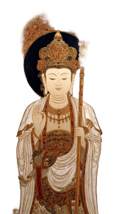 Ksitigarbha Bodhisattva Vinyl Car Decal Sticker – Waterproof & UV-Resistant 4.8533333333333335"