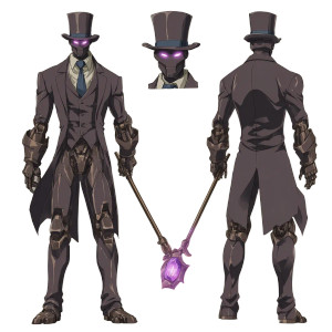 Warforged Character V4 Vinyl Car Decal Sticker – Waterproof & UV-Resistant 6.826666666666667"