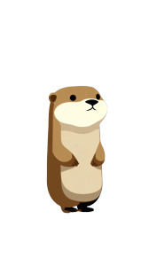 Cute Otter V3 Vinyl Car Decal Sticker – Waterproof & UV-Resistant 9.706666666666667" Cute Otter V3 Vinyl Car Decal Sticker – Waterproof & UV-Resistant 9.706666666666667"